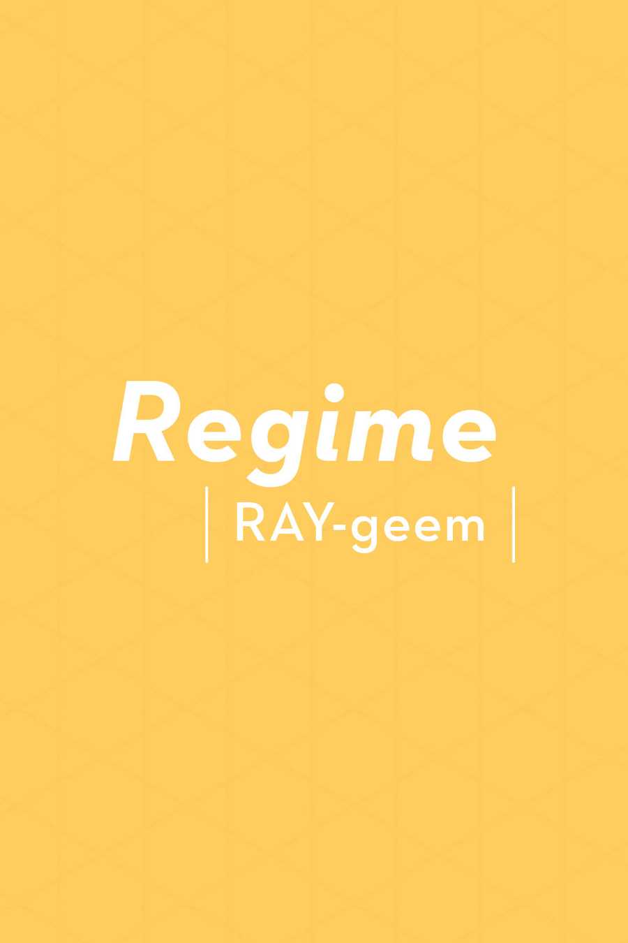 regime